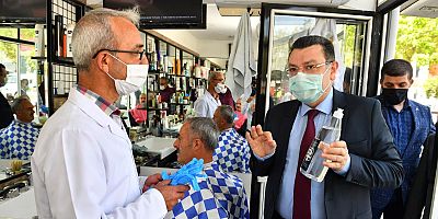 Ortahisar’dan Berber ve Kuaförlere Sağlık Desteği!