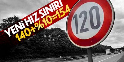 Otoyollarda Hız Sınırları Yükseltildi