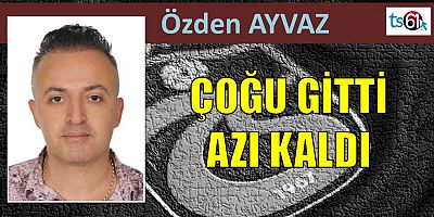 Özden Ayvaz'ın maç yazısı...