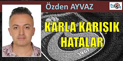 Özden Ayvaz'ın maç yazısı...