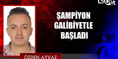Özden Ayvaz'ın Maç Yazısı