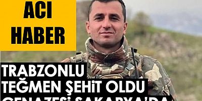 Pençe-Kilit Bölgesinde 1 Teğmen Şehit Oldu