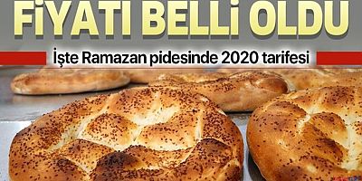 Pide Fiyatları Belli Oldu