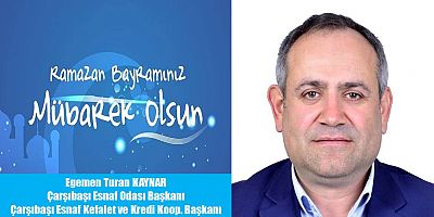 RAMAZAN BAYRAMINIZ MÜBAREK OLSUN