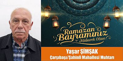 RAMAZAN BAYRAMINIZ MÜBAREK OLSUN
