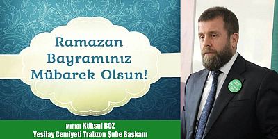 RAMAZAN BAYRAMINIZ MÜBAREK OLSUN