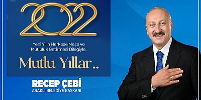 Recep Çebi'den Yeni Yıl Mesajı