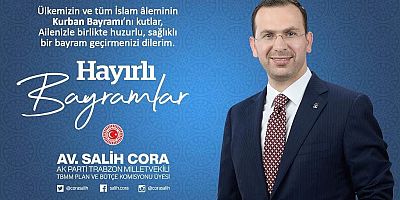 Salih Cora’dan Kurban Bayramı Tebriği