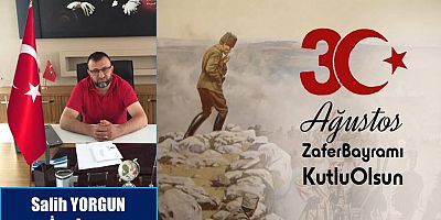 Salih Yorgun'dan Bayram Mesajı