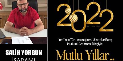 Salih Yorgun'dan Yeni Yıl Mesajı