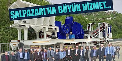 Şalpazarı’na Konkasör Tesisi Kazandırıldı