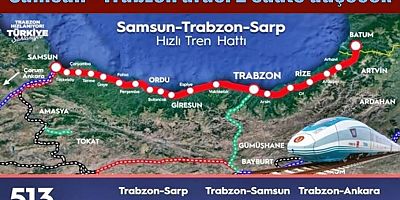 Samsun - Trabzon arası 2 saate düşüyor