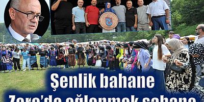 Şenlik bahane Zere’de eğlenmek şahane