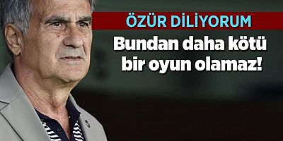 Şenol Güneş: Söyleyecek söz bulamıyorum