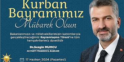 Sezgin Mumcu'dan Kurban Bayramı mesajı