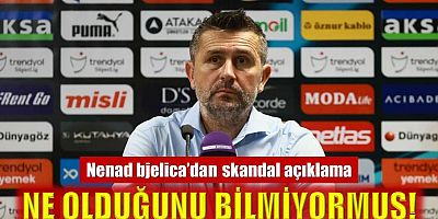 Şok Hatayspor Yenilgisi Sonrası Bjelica'nın Sözleri