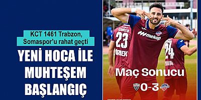 Somaspor: 0-3 KCT 1461 Trabzon FK