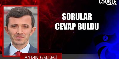 SORULAR CEVAP BULDU