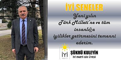 ŞÜKRÜ KULEYİN'DEN YENİ YIL KUTLAMASI