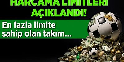 Süper Lig'de harcama limitleri açıklandı!