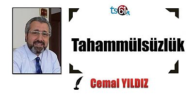 Tahammülsüzlük
