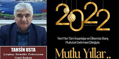 Tahsin Usta'dan Yeni Yıl Mesajı