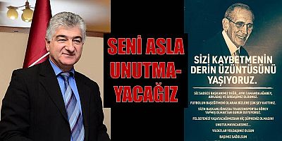 Tahsin Usta ve Arkadaşlarından Başsağlığı Mesajı