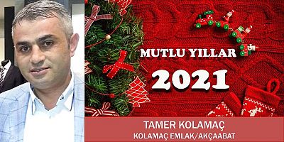 TAMER KOLAMAÇ'TAN YENİ YIL KUTLAMASI