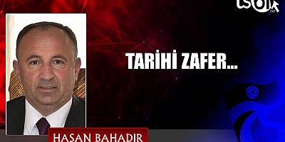 TARİHİ ZAFER…