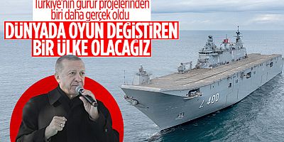 TCG Anadolu Gemisi TSK envanterine girdi