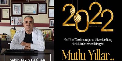 Tekin Çağlar'dan Yeni Yıl Mesajı