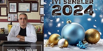Tekin Çağlar'dan yeni yıl mesajı...