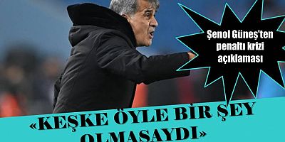Teknik Direktör Şenol Güneş’ten Sivasspor maçı değerlendirmesi