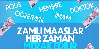 Temmuz 2022 Memurların Zamlı Maaşları