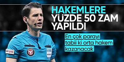 TFF'den hakemlere büyük müjde! İstedikleri oldu