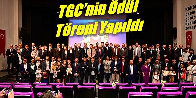 TGC’nin Ödül Töreni Yapıldı