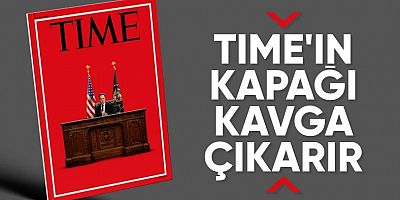 Time'dan tartışma yaratan kapak tasarımı: Elon Musk başkanlık koltuğunda
