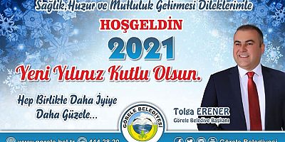 TOLGA ERENER'DEN YENİ YIL KUTLAMASI