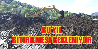 Tonya- Düzköy Karayolunda Çalışma Başlatıldı