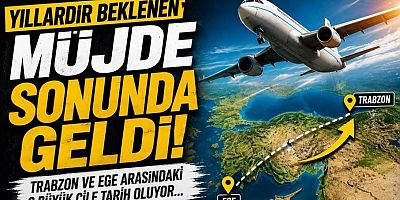 Trabzon- Bodrum uçuşları başlıyor