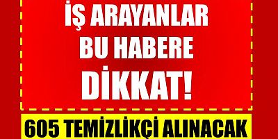 Trabzon'da 605 Kişi İşe Alınacak