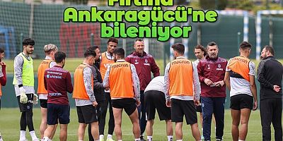 Trabzonspor Ankaragücü maçı hazırlıklarına devam ediyor