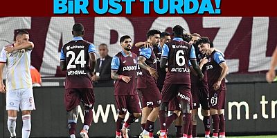 Trabzonspor Avrupa Ligi'nde bir üst tura yükseldi