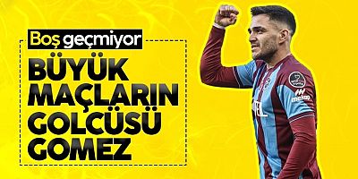 Trabzonspor'da büyük maçların golcüsü Maxi Gomez