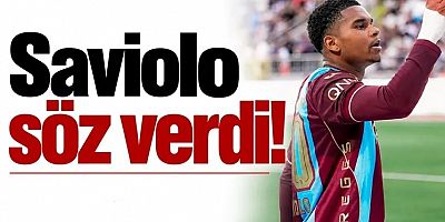 Trabzonspor'da Noah Saviolo attığı golü yorumladı!