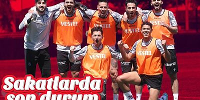 Trabzonspor'da sakatlığı bulunan oyuncuların son durumu