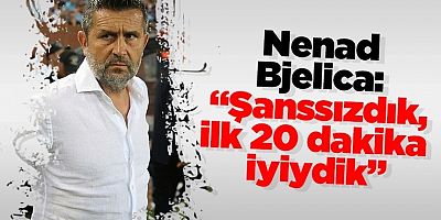 Trabzonspor'da Teknik Direktör Bjelica'dan AEK maçı sonrası flaş sözler! 