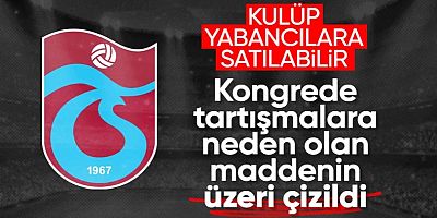 Trabzonspor'da tüzük değişikliği yapıldı