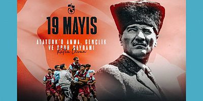 Trabzonspor'dan 19 Mayıs Mesajı
