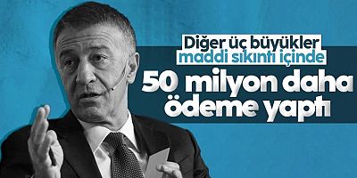 Trabzonspor'dan 50 Milyonluk Ödeme